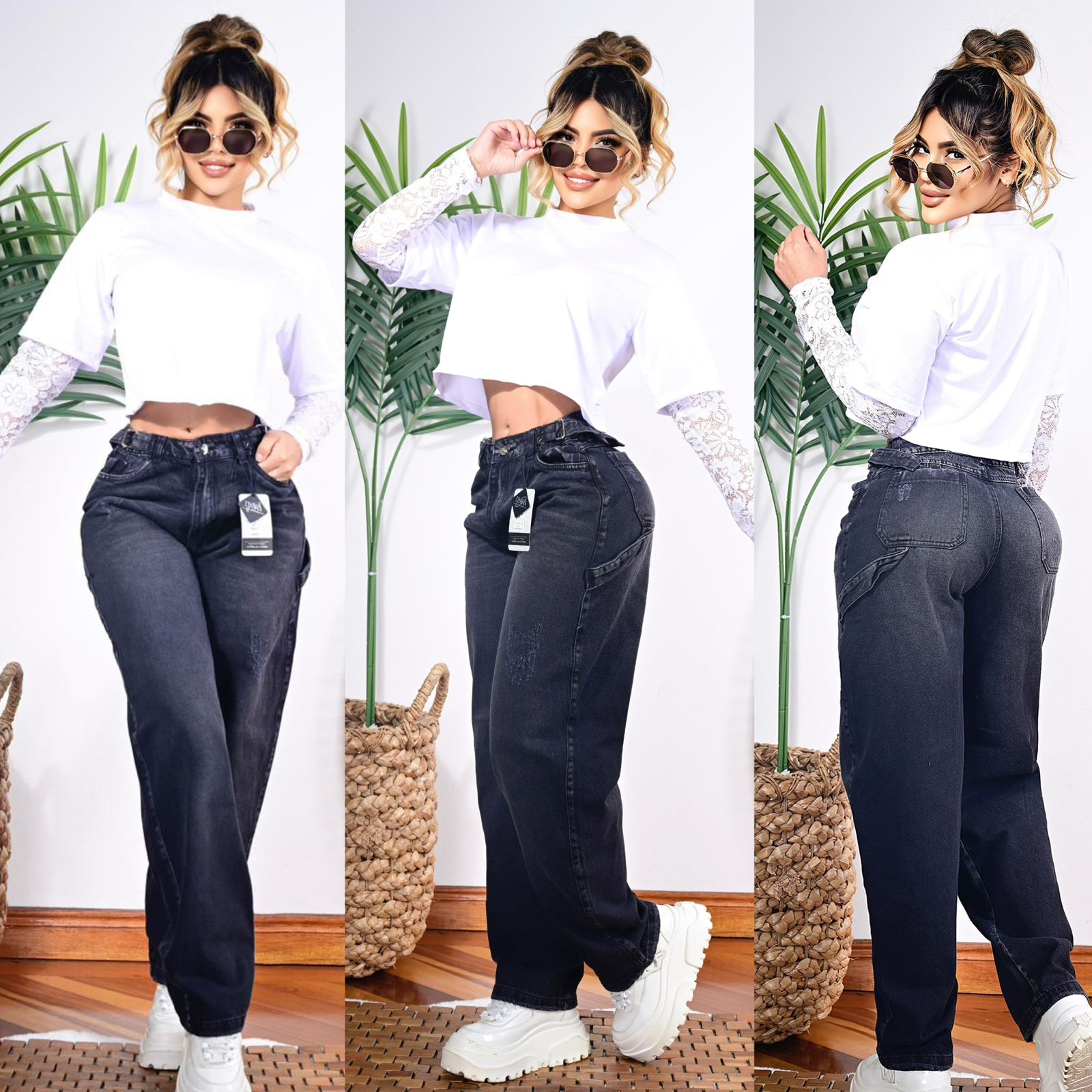 Jean Baggui Dama Premium