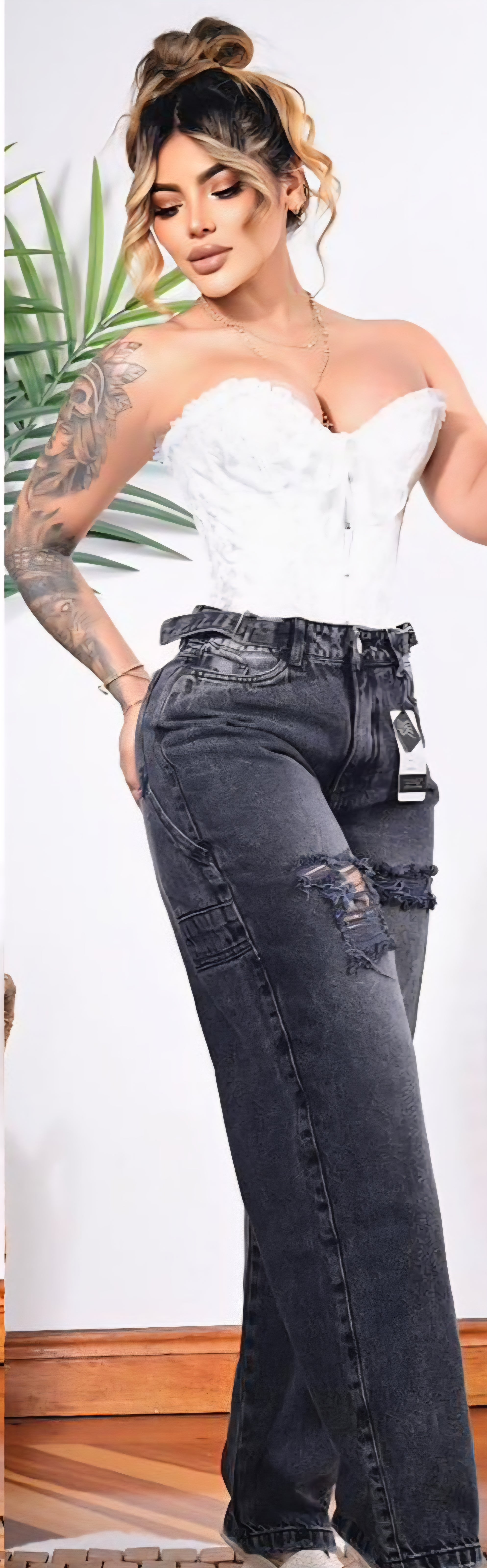 Jean Baggui Dama Premium