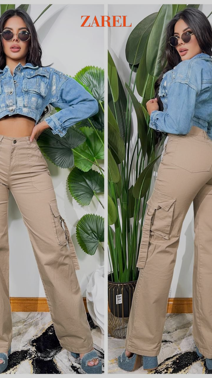 Pantalón  Cargo en drill
