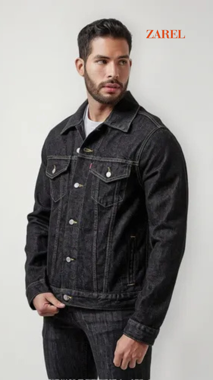Chaqueta en jeans  para hombre estilo Levi's – Edición Premium 👖