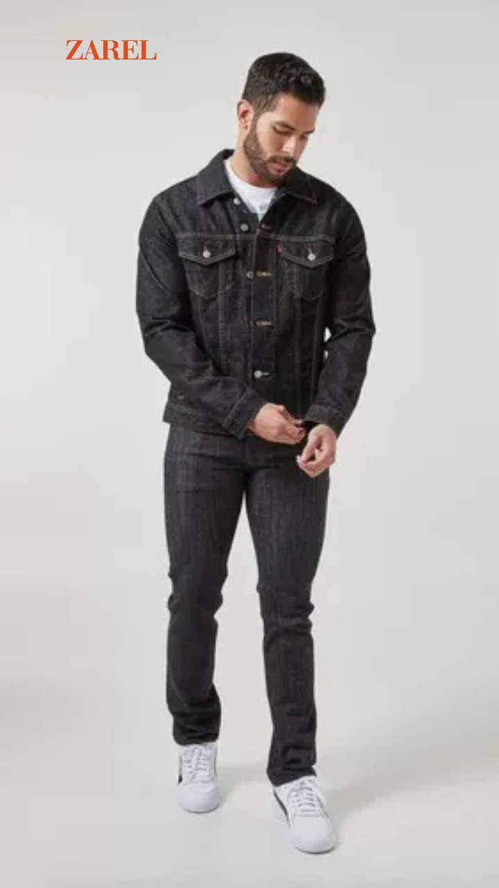 Chaqueta en jeans  para hombre estilo Levi's – Edición Premium 👖