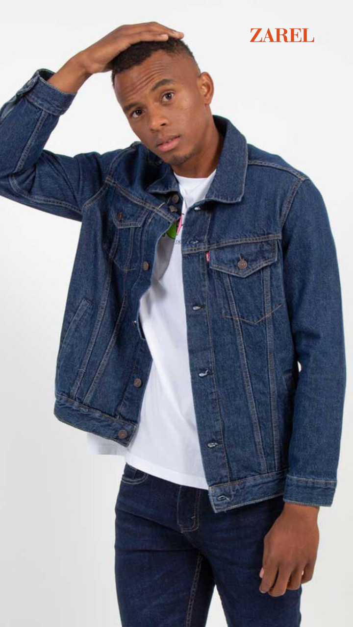 Chaqueta en jeans  para hombre estilo Levi's – Edición Premium 👖