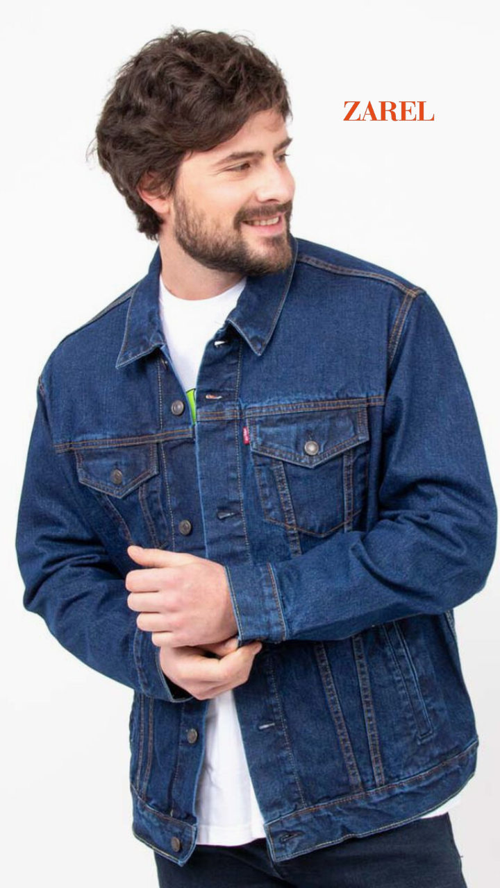 Chaqueta en jeans  para hombre estilo Levi's – Edición Premium 👖