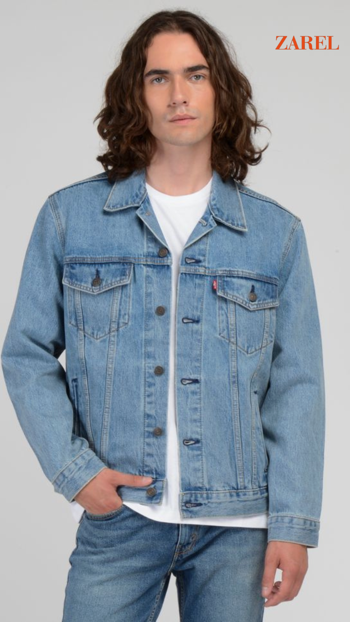 Chaqueta en jeans  para hombre estilo Levi's – Edición Premium 👖